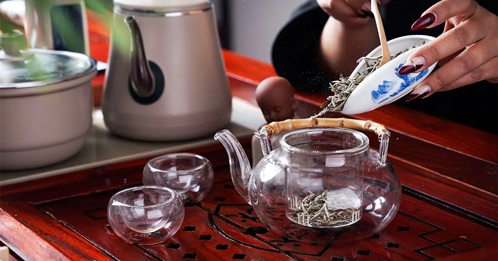 نحوه مصرف چای سفید