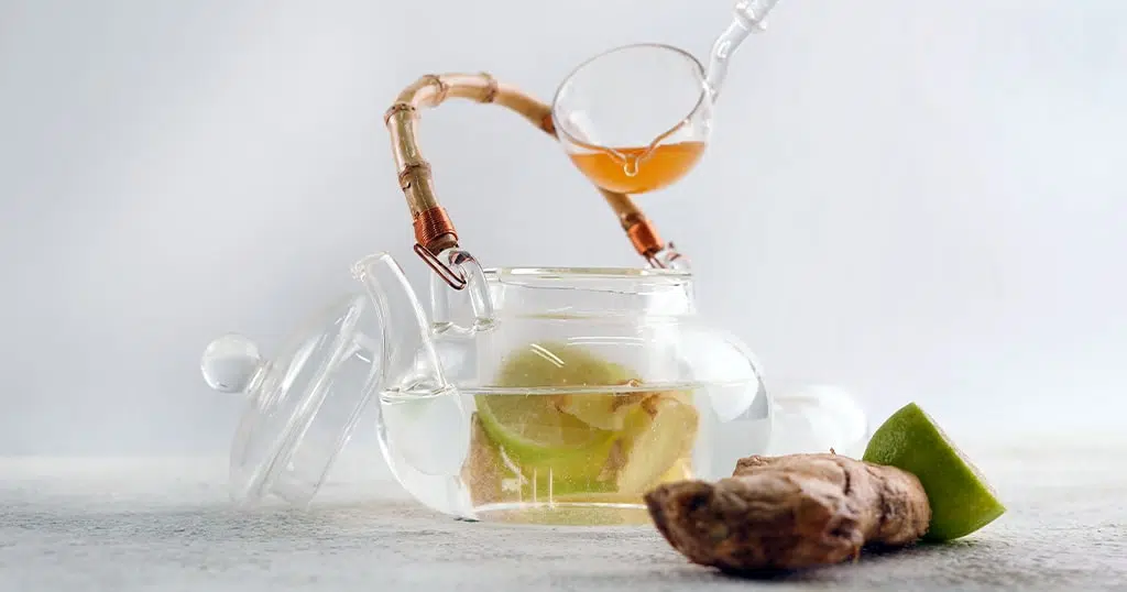 چای زنجبیل برای یبوست