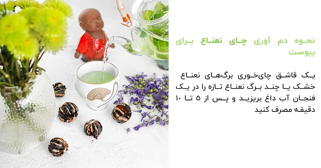 چای نعناع برای یبوست